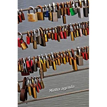 Imagem de Minha agenda: livro de idade, caderno, agenda, agenda, livro de ideias, livro de poesia. Formato A5, 120 páginas, fino forro cinzento claro, capa macia mate com boa aderência