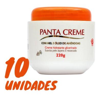 Imagem de Panta Creme Hidratante Panta Cosmética Pote - 10 unidades