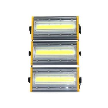 Imagem de Refletor Modular Direcionável Linear 300W Branco-Frio Ip68 - Conecta L