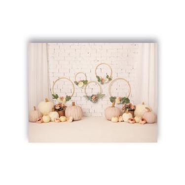 Imagem de Fundo Fotográfico 1,55 X 1,20 - Halloween Boho Cute 034 - Via Cores