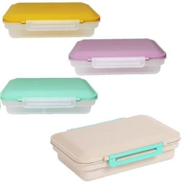 Imagem de Conjunto 4 Marmitas Color 1,2l Marmi Quent Plus Tradicional - Izumi