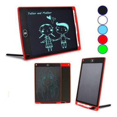 Imagem de Lousa Magica tablet lcd Infantil desenhos Escrita 8,5 pol - ZEM