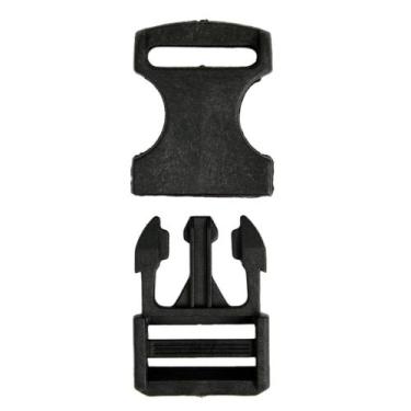 Imagem de Fecho De Engate Rápido Preto Para Fitas 25mm 30 Unidades - RU