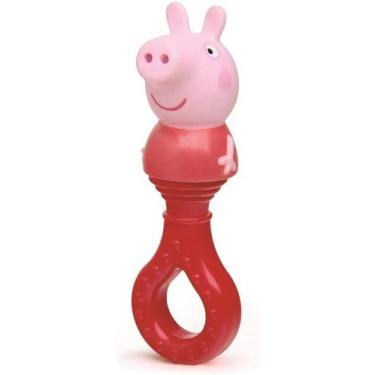 Imagem de Mordedor e chocalho da peppa elka