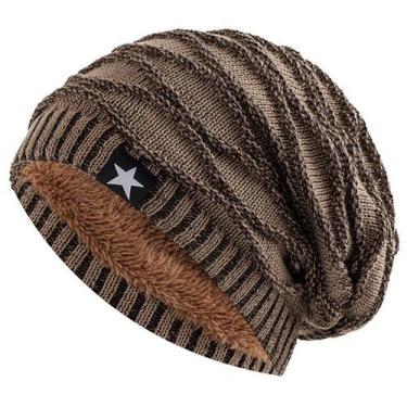 Imagem de Gorro De Inverno Pele Forrada Unissex Casual ELASHOPP