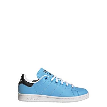 Imagem de adidas Tênis infantil Genie Stan Smith, calça/branco-nuvem, preto, Pantone/Cloud White/Core Black, 18