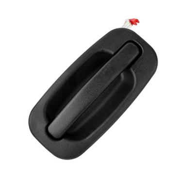 Imagem de Maçaneta externa externa do motorista traseiro esquerdo para Chevy Suburban Avalanche Silverado Tahoe GMC Sierra Yukon Escalade 1999 2000 2001 2002 2003 2004 2005 2006 2007 OEM # 80579