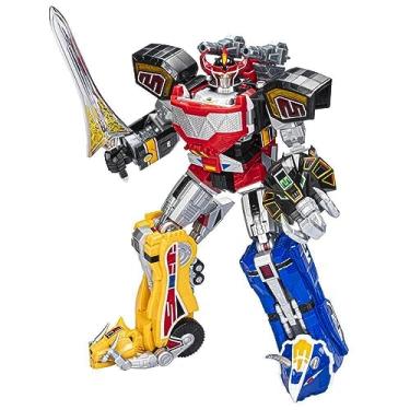 Imagem de Power Rangers Hasbro Lightning Collection Zord Ascension Project Mighty Morphin Dino Megazord 1:144 Scale Collectible