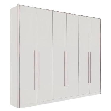 Imagem de Guarda Roupa Anápolis 6 Portas 6 Gavetas Valverde Branco