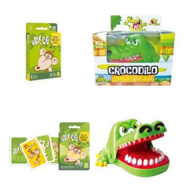Imagem de Crocodilo Morde Dedo + Jogo De Carta Do Mico  - Art Brink
