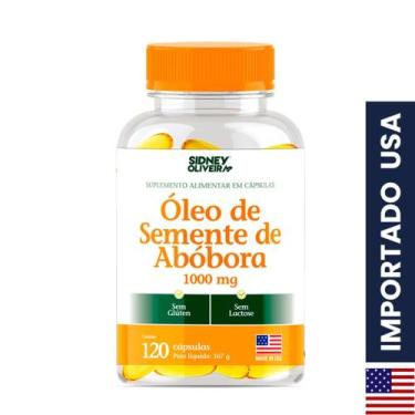 Imagem de Óleo de Semente de Abóbora 120 Capsulas Sidney Oliveira