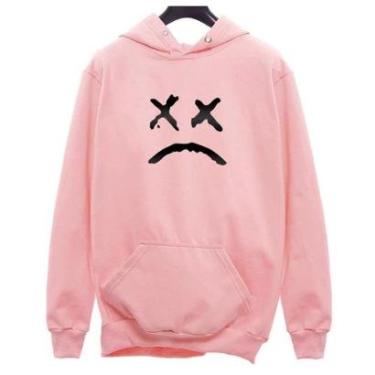 Imagem de Moletom Cangurú Deep Modas Flanelado Lil Peep Masculino-Masculino