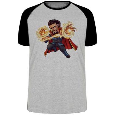 Imagem de Camiseta Dr Estranho  Blusa Plus Size extra grande adulto ou infantil 