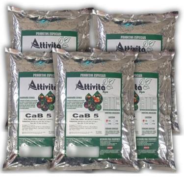 Imagem de Fertilizante Foliar Cab Calcio19% Boro 3,8% 10kg Adubo - AGROADUBO