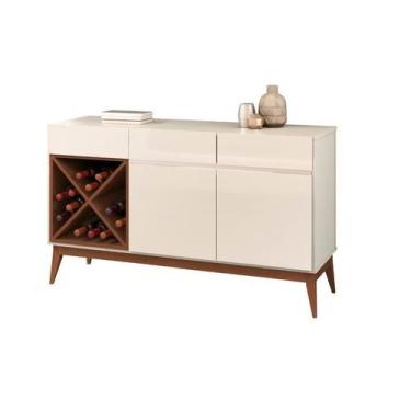 Imagem de Buffet / Aparador / Balcão / Bancada CHAN Estilo Retrô Com Pés em Made