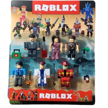 Imagem de Cartela Roblox Bombeiro Policial Kit Médico Prison Life