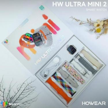 Imagem de Smartwatch Hw Ultra Mini 2 41mm 7 Pulseiras Serie 9 Chat GPT - bazik, 