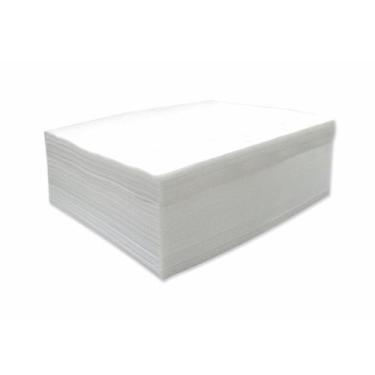 Imagem de Pralim Toalha Absorvente Industrial 29cm X 29cm - 100 Unid - Branco - 