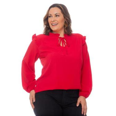 Imagem de Blusa Feminina Plus Size Moderna Roupa Grande Confortável - Gatta Fash