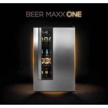Imagem de Cervejeira Metalfrio Beer Maxx One Inverter -  VN12TP 127V Porta Inox Tanque plástico Preto