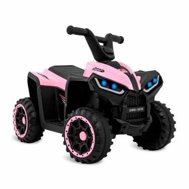 Imagem de Mini Quadriciclo Elétrico Infantil - ATV QWD-1619 - 6v - Rosa - Bandeirante