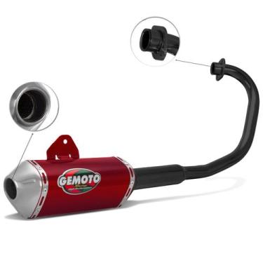 Imagem de Escapamento Esportivo Motos Honda Titan 125 Ks Kse 2000 À 2004 Fan 125