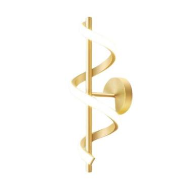 Imagem de Arandela Led Espiral 12w Luz 3em1 Design Moderno Sala Quarto - LED+, D