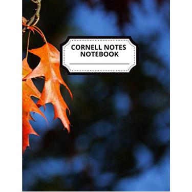 Imagem de Cornell Notes Notebook: Large 8.5"x11" - 100 Pages : Cornell Note Taking System Paper For High School, College, and University Students - Colorful Cover