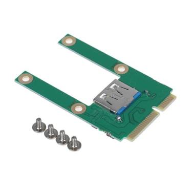 Imagem de DBEIXIWEI Mini PCI-E para USB 2.0 adaptador conversor de placa de expansão, suporta compartimento completo e meio tamanho para laptop