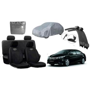 Imagem de Kit Capa Corolla 13-21 + Capa de Cobrir e Limpador de Parabrisa - Aero