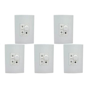 Imagem de Kit C/5 - Qualitronix Controle Vent/Lamp 2 Lampada-Qv372