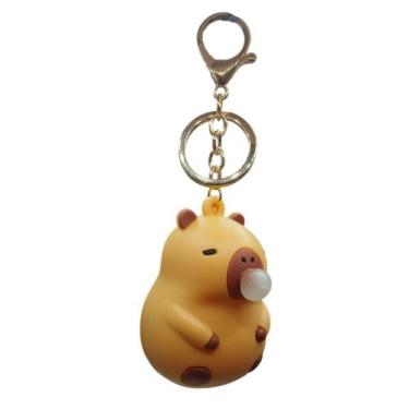 Imagem de Chaveiro Boneco Capivara_ Alívio De Estresse_Toy Capybara - Genérico
