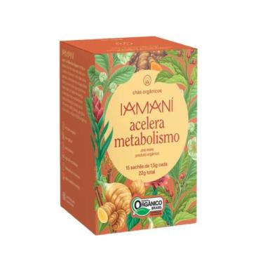 Imagem de Chá Orgânico Acelera Metabolismo - 15 Sachês - IAMANÍ - IAMANI