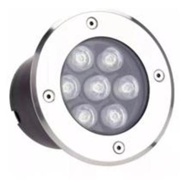 Imagem de Spot Led Balizador 7w branco frio 6500k De Chão Piso Blindado 120mm*90
