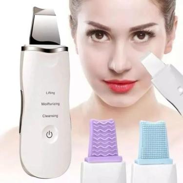 Imagem de Peeling Portátil Ultrassônico Ionização Anti Cravos E Acne - LEATHER