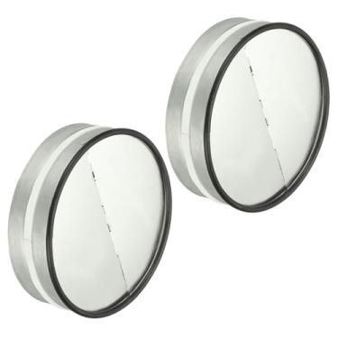 Imagem de YOKIVE Obturador de amortecedor de retrocesso de 20 cm, 2 peças de amortecedor de duto de secador de bloqueador de mola em linha, ótimo para remontagem de dutos, evitando correntes de ar indesejadas