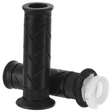 Imagem de Par Manopla Completa Honda Biz 125 Com Roldana Preta Rom003