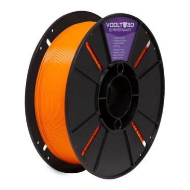 Imagem de Filamento PETG Laranja Premium 1Kg, 1,75mm, Para Impressora 3D - Voolt3D