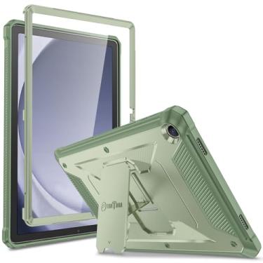 Imagem de Fintie Capa à prova de choque para Samsung Galaxy Tab A9 Plus/A9+ 5G 11 polegadas 2023 modelo (SM-X210/X216/X218), capa protetora de tela integrada com suporte híbrido unibody, verde sálvia