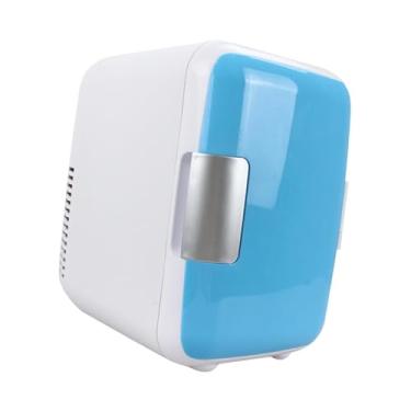 Imagem de YWJLQH Mini refrigerador de geladeira pessoal para carros 4L Cosmetics Cooler for Cosmetics, Azul