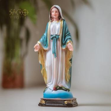Imagem de Imagem Nossa Senhora Das Graças 20cm Resina Importada - Sacro