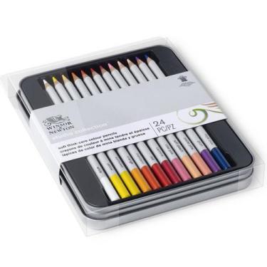 Imagem de Lápis de Cor Winsor & Newton Studio Collection com 24 Peças - 0490013