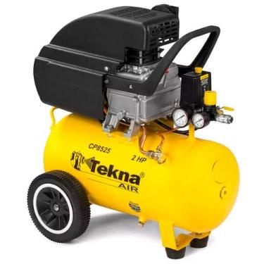 Imagem de Compressor de Ar 24 L 2,5hp 116 Psi Cp8525 - Tekna, 220