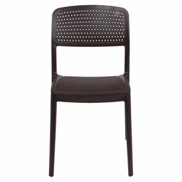 Imagem de Cadeira Tramontina Serena Em Polipropileno Cor Marrom 92096109