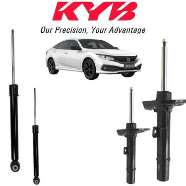 Imagem de 04 Amortecedor Kayaba Original Dianteiro + Traseiro Civic 1.5T G10 2019