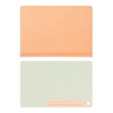 Imagem de Samsung Capa para Galaxy Tab S10 FE+ Smart Book para Galaxy Tab S10 FE+, plataforma destacável, experiência semelhante a PC, compartilhamento de teclado sem fio, laranja