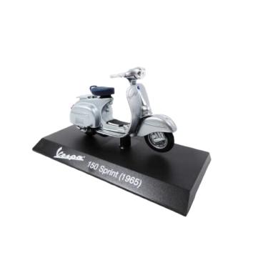 Imagem de OPO 10 - Collection Miniature Scooter 1/18 Compatible with Piaggio Vespa 150 Sprint Gray - 1965 - Ves0051
