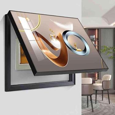 Imagem de Tampa Do Medidor Elétrico Interno, Caixa Do Medidor Pintura Decorativa Pintura Decorativa Tampa Do Contador Caixa Elétrica Decorativa Tampa Da Caixa Do Medidor Destacável Criativo, 05, 40 * 30cm