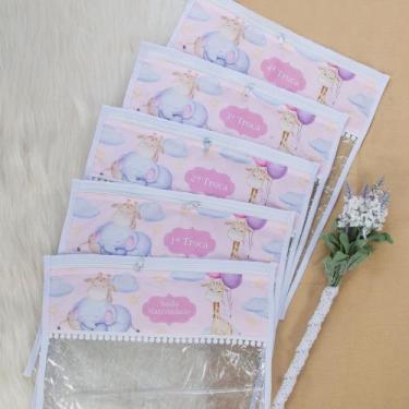 Imagem de Kit 5 Peças Saquinho Organizador Maternidade De Bebe - Miguel baby, Gi