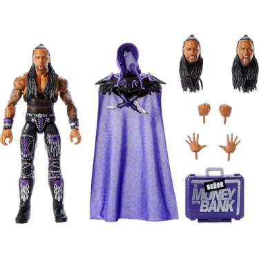 Imagem de Mattel WWE Ultimate Edition Action Figure & Accessories, 6-inch Damian Priest Collectible Set, Swappable Heads & Hands, 30 Articulation Points